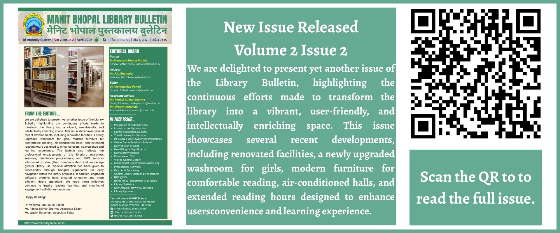 New Issue of Library Bulletin