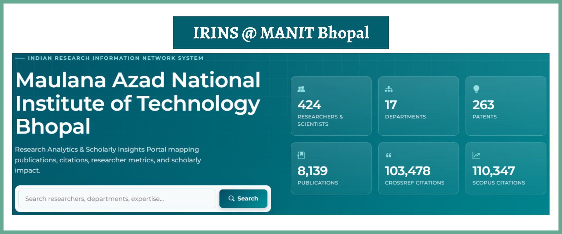 IRINS Overview